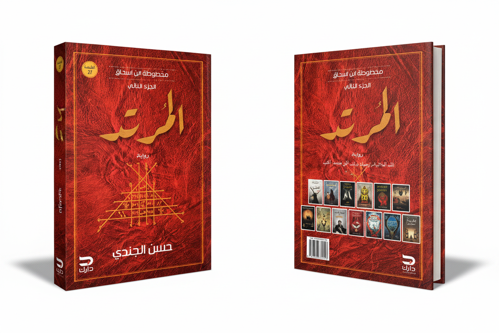 المرتد - غلاف أمامي وخلفي