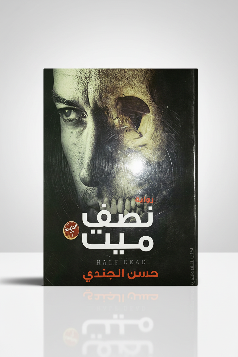 نصف ميت - غلاف